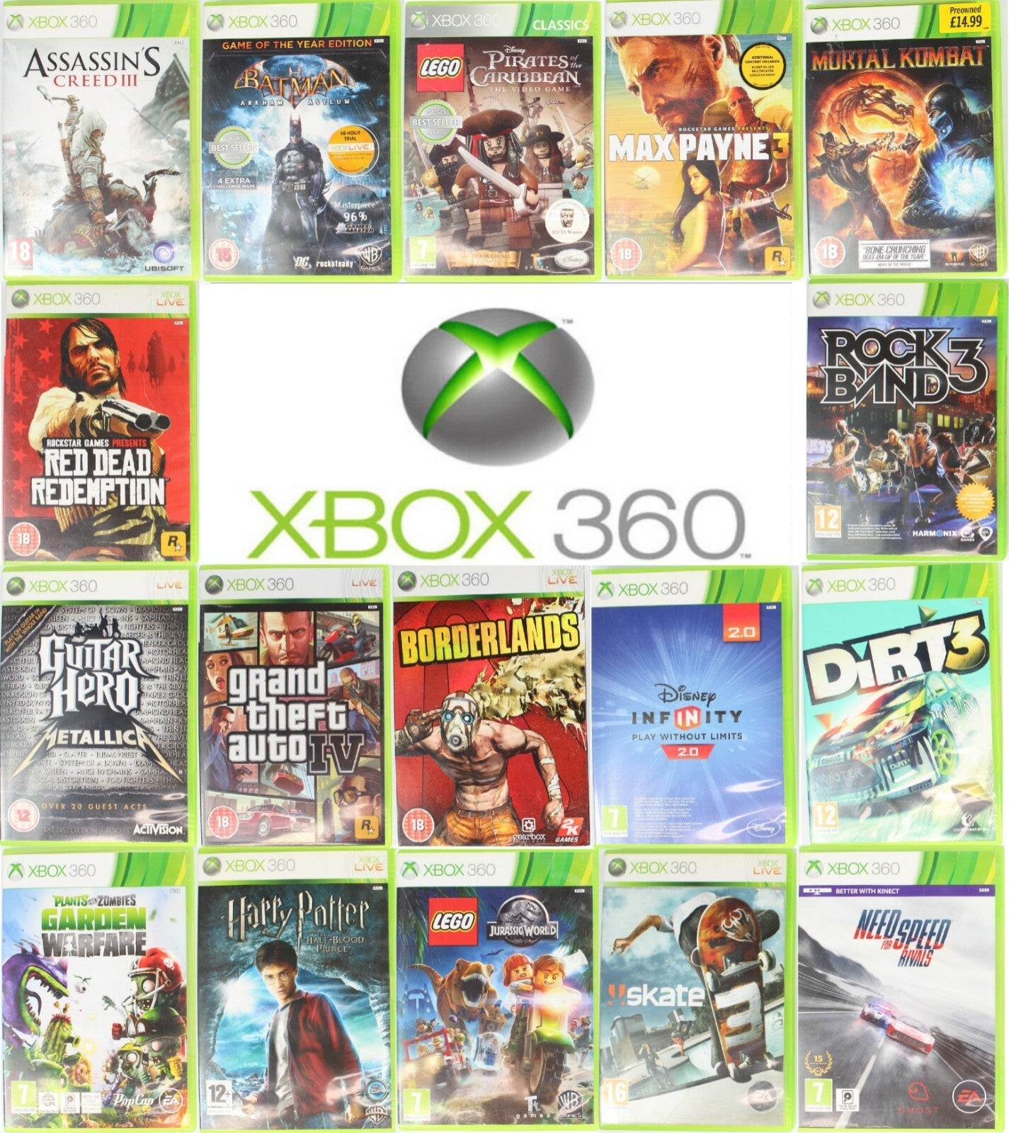 Xbox 360 Video Games