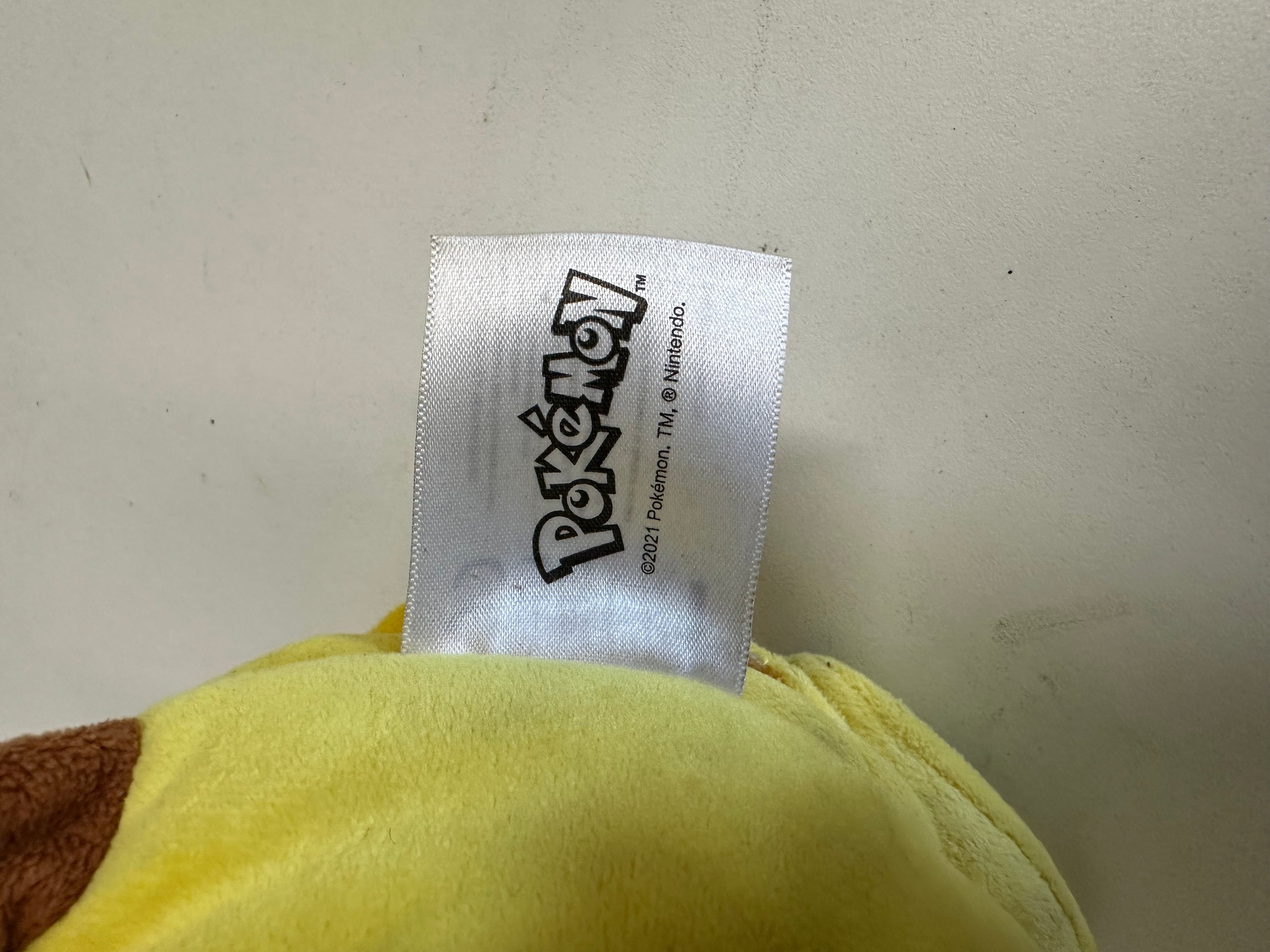 Pokemon Pikachu Talking & Light Up Power 13” Plush Stuffed Clean Tested Works