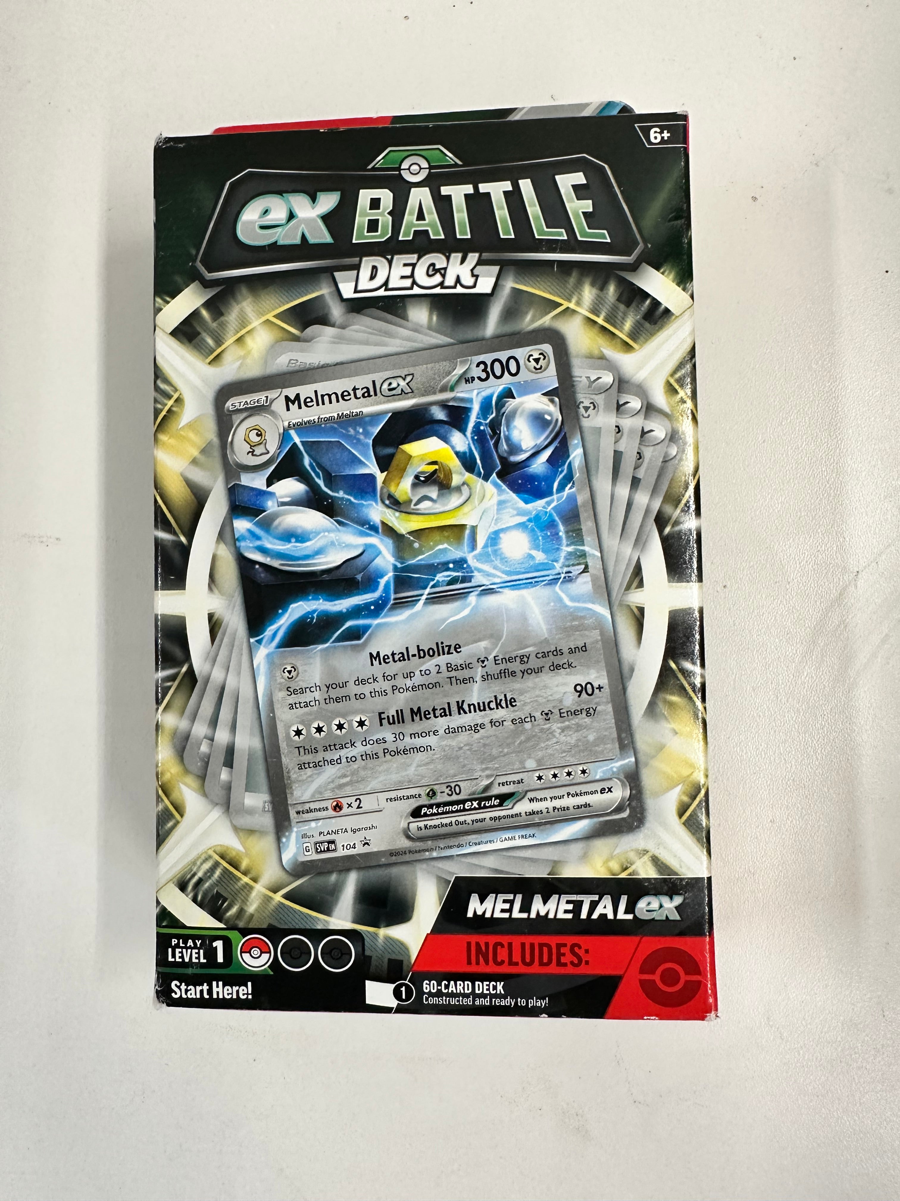 Pokémon Trading Card Game EX Battle Deck Melmetal EX & Tapu Koko EX 60 Card Deck