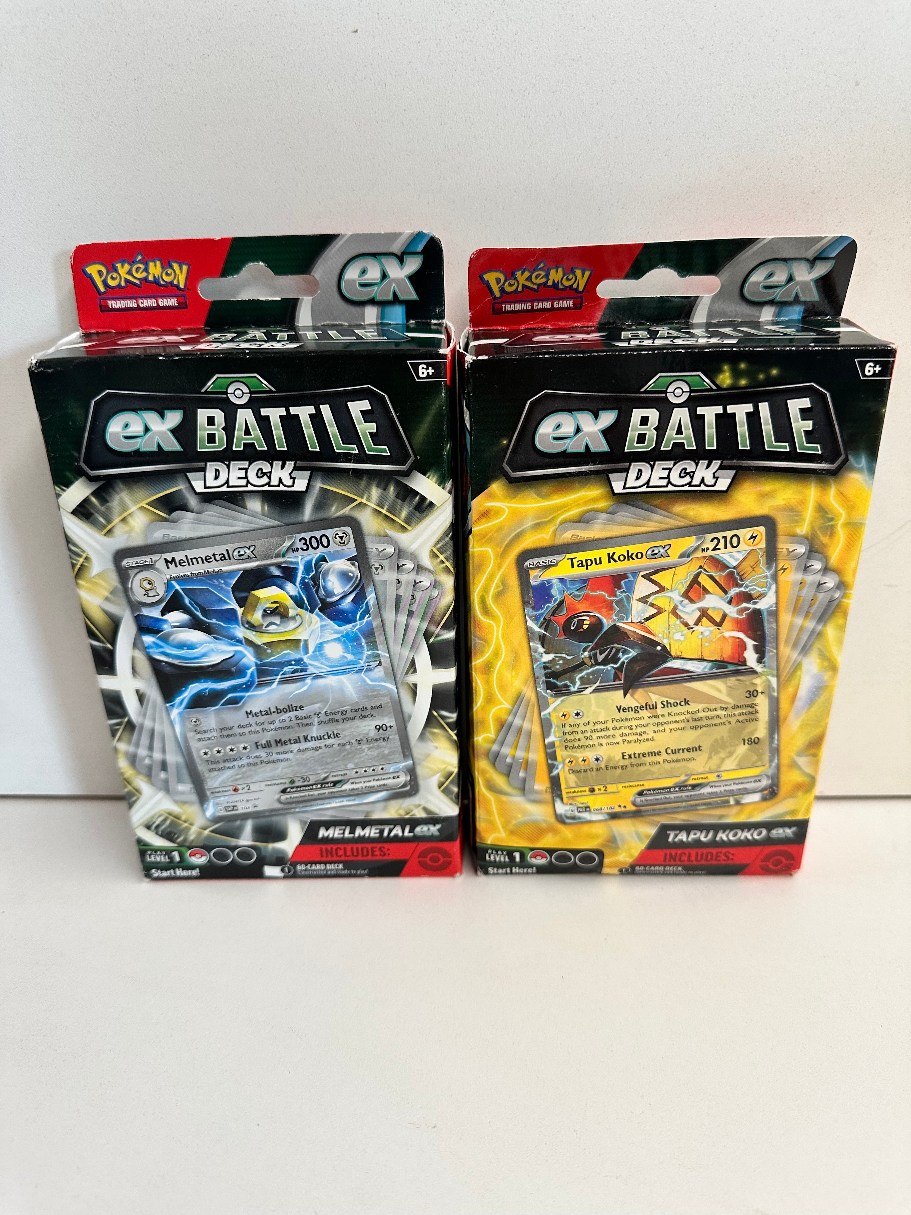 Pokémon Trading Card Game EX Battle Deck Melmetal EX & Tapu Koko EX 60 Card Deck